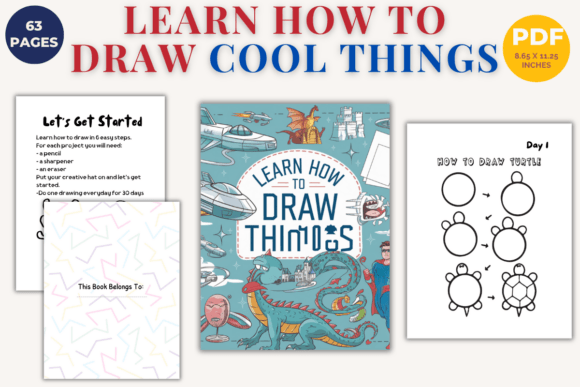 Download Learn How to Draw Cool Things 27-Days - Learn Collection
