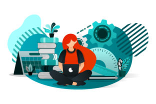 Download Illustration of Student Learning - Learn Collection