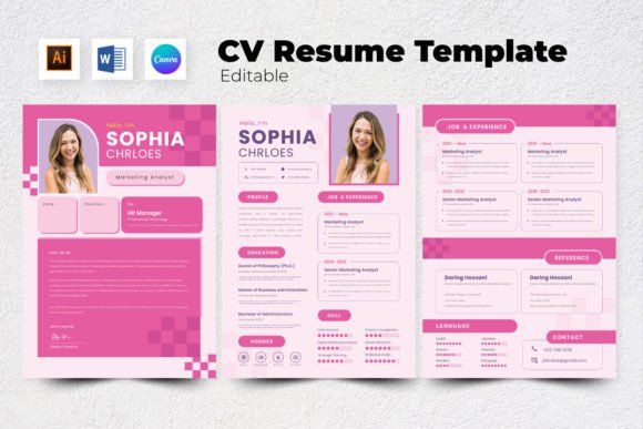 Download Resume / CV Marketing Analyst V7 - Analyst Collection