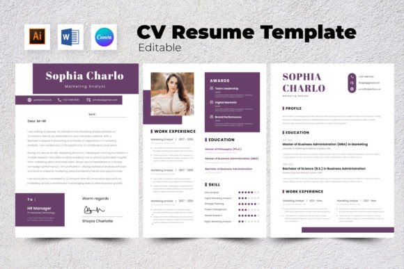 Download Resume / CV Marketing Analyst V6 - Analyst Collection