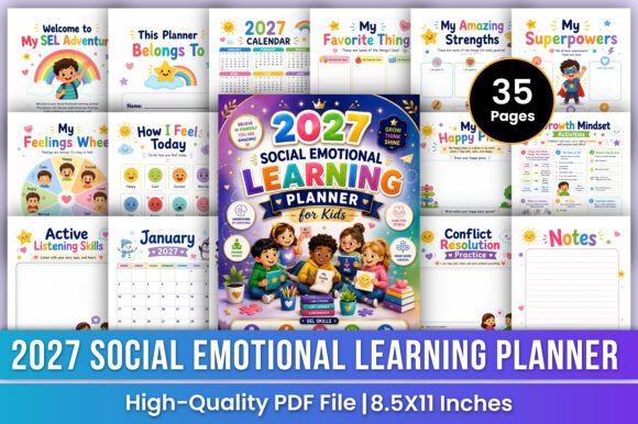 Download 2027 Social Emotional Learning Planner - Learn Collection